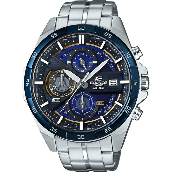CASIO EDIFICECasio Edifice EFR - 556DB - 2AVUEF Men's Stainless Steel Chronograph Watch with Blue DialWATCHESEcecile