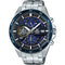 CASIO EDIFICECasio Edifice EFR - 556DB - 2AVUEF Men's Stainless Steel Chronograph Watch with Blue DialWATCHESEcecile