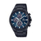 CASIO EDIFICECasio Edifice EFS - S630DC - 2AVUEF Men's Solar Chronograph Watch - Blue Dial, Black Ion - Plated Stainless Steel BraceletWATCHESEcecile