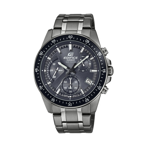 CASIO EDIFICECasio Edifice EFV - 540DC - 1CVUEF Men's Black Ion - Plated Stainless Steel Chronograph WatchWATCHESEcecile