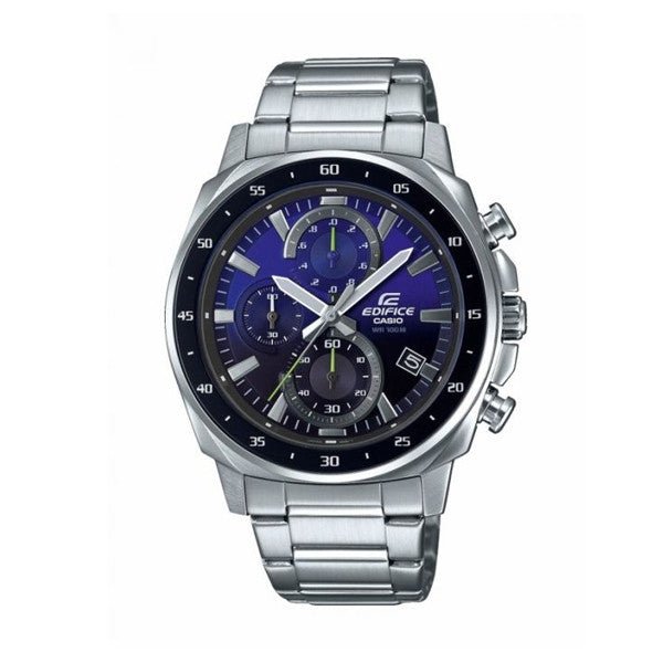 CASIO EDIFICECasio Edifice EFV - 600D - 2AVUEF Men's Chronograph Watch – Blue Gradient Dial, Stainless Steel BraceletWATCHESEcecile
