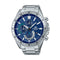 CASIO EDIFICECasio Edifice EFV - 620D - 2AVUEF Men's Stainless Steel Chronograph Watch with Blue DialWATCHESEcecile