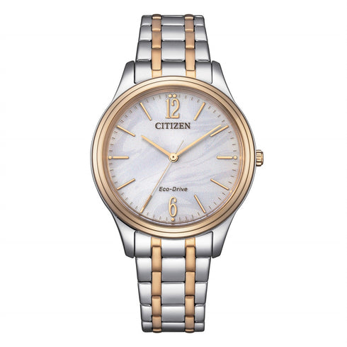 CITIZENCitizen EM0416 - 78A Eco - Drive Women's Watch - Two - Tone Stainless SteelWATCHESEcecile