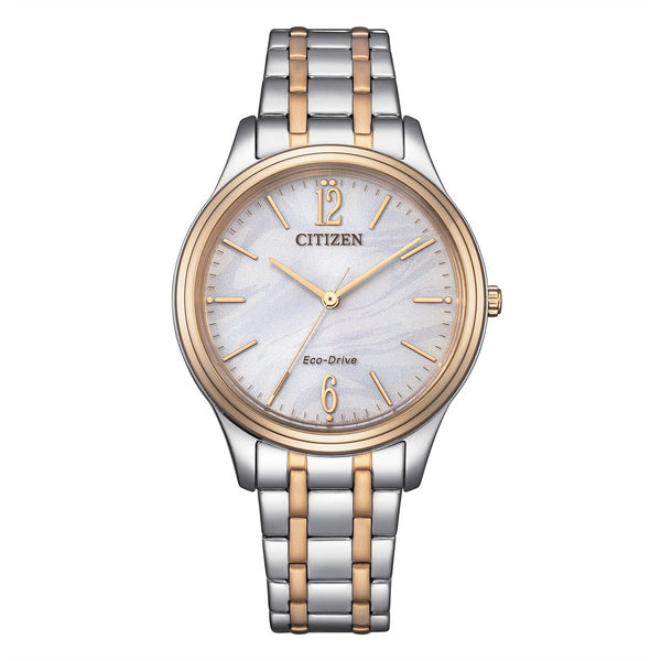 CITIZENCitizen EM0416 - 78A Eco - Drive Women's Watch - Two - Tone Stainless SteelWATCHESEcecile