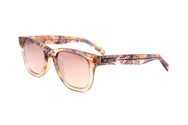 EMILIO PUCCIEmilio Pucci EP0054 44Z Women's Sunglasses - Orange Frame, Red LensesEYEWEAREcecile