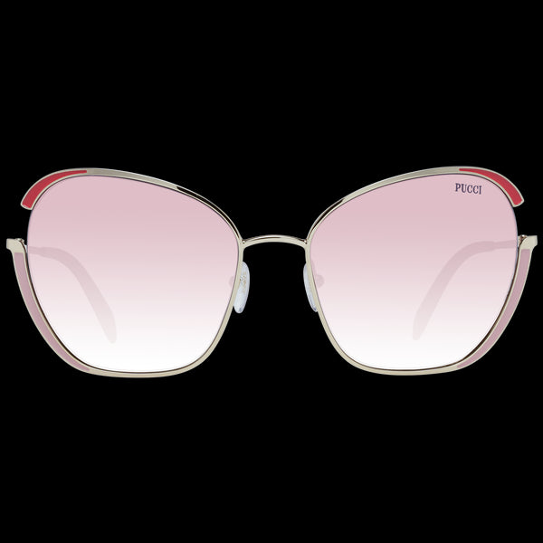 EMILIO PUCCIEmilio Pucci EP0131 5832T Women's Butterfly Sunglasses – Gold Frame, Pink Gradient Lenses, Ø 58mmEYEWEAREcecile