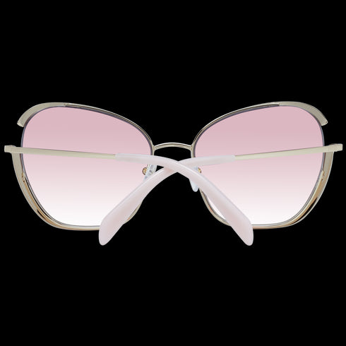 EMILIO PUCCIEmilio Pucci EP0131 5832T Women's Butterfly Sunglasses – Gold Frame, Pink Gradient Lenses, Ø 58mmEYEWEAREcecile