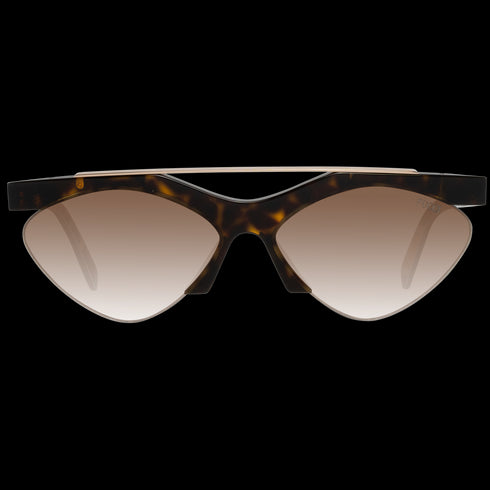 EMILIO PUCCIEmilio Pucci EP0137 5952F Women's Cat - Eye Sunglasses – Tortoise Shell Frame, Brown Gradient Lenses, Ø 59mmEYEWEAREcecile