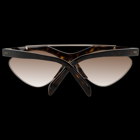 EMILIO PUCCIEmilio Pucci EP0137 5952F Women's Cat - Eye Sunglasses – Tortoise Shell Frame, Brown Gradient Lenses, Ø 59mmEYEWEAREcecile