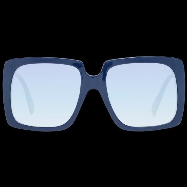 EMILIO PUCCIEmilio Pucci EP0167 5890W Women's Square Sunglasses – Blue Frame, Blue Gradient Lenses, Ø 58mmEYEWEAREcecile