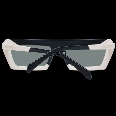 EMILIO PUCCIEmilio Pucci EP0175 5604A Women's Wayfarer Sunglasses – Multicolor Acetate Frame, Gray Polarized Lenses, Ø 56mmEYEWEAREcecile