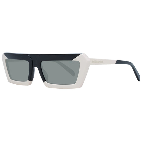 EMILIO PUCCIEmilio Pucci EP0175 5604A Women's Wayfarer Sunglasses – Multicolor Acetate Frame, Gray Polarized Lenses, Ø 56mmEYEWEAREcecile