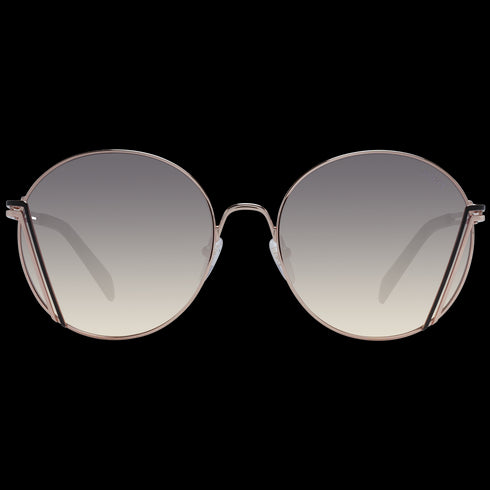 EMILIO PUCCIEmilio Pucci EP0180 5828B Women's Round Sunglasses – Shiny Rose Gold Frame, Gradient Grey LensesEYEWEAREcecile