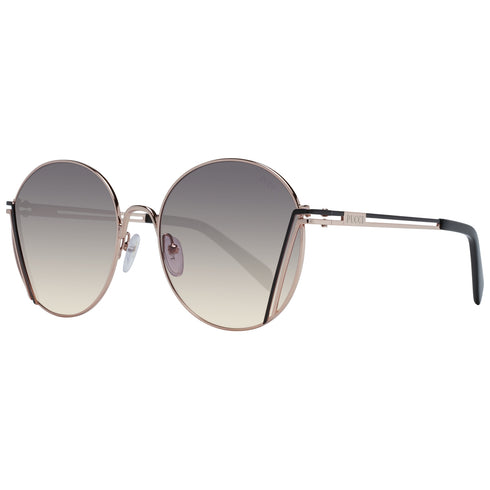 EMILIO PUCCIEmilio Pucci EP0180 5828B Women's Round Sunglasses – Shiny Rose Gold Frame, Gradient Grey LensesEYEWEAREcecile