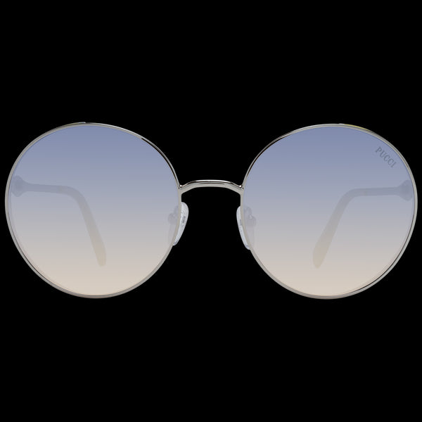 EMILIO PUCCIEmilio Pucci EP0187 5616B Women's Round Sunglasses – Silver Frame, Gradient Gray LensesEYEWEAREcecile