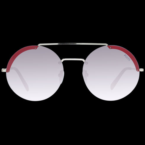 EMILIO PUCCIEmilio Pucci EP0189 5832F Women's Sunglasses – Gold Metal Frame, Purple Gradient Lenses, Ø 58mmEYEWEAREcecile