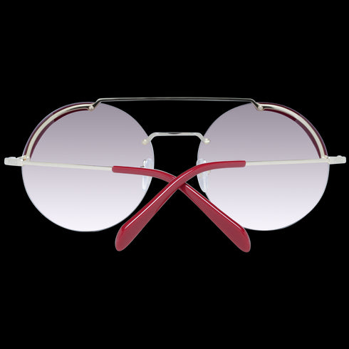 EMILIO PUCCIEmilio Pucci EP0189 5832F Women's Sunglasses – Gold Metal Frame, Purple Gradient Lenses, Ø 58mmEYEWEAREcecile