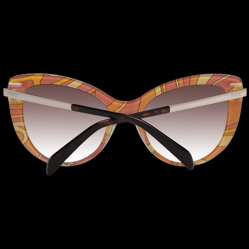 EMILIO PUCCIEmilio Pucci EP0191 5652F Women's Cat - Eye Sunglasses – Black Frame, Gradient Brown LensesEYEWEAREcecile