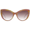 EMILIO PUCCIEmilio Pucci EP0191 5674F Women's Cat - Eye Sunglasses – Multicolor Frame, Gradient Brown LensesEYEWEAREcecile