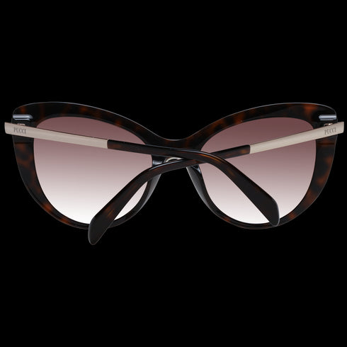 EMILIO PUCCIEmilio Pucci EP0191 5674F Women's Cat - Eye Sunglasses – Multicolor Frame, Gradient Brown LensesEYEWEAREcecile