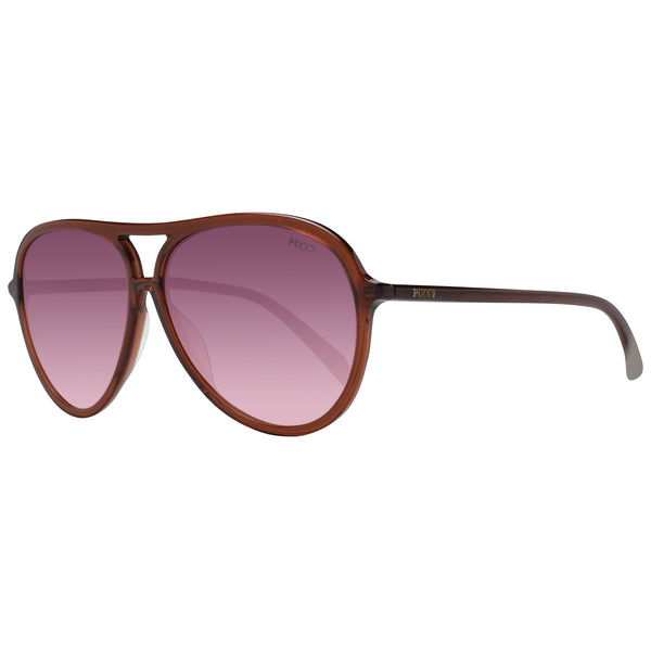 EMILIO PUCCIEmilio Pucci EP0200 6148T Women's Cat - Eye Sunglasses - Brown Frame, Burgundy Gradient LensesEYEWEAREcecile