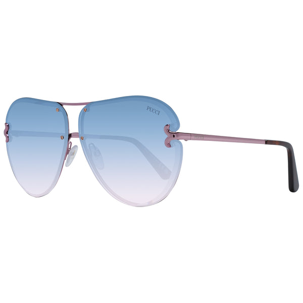 EMILIO PUCCIEmilio Pucci EP0217 6672W Women's Aviator Sunglasses – Pink Frame, Blue Gradient LensesEYEWEAREcecile
