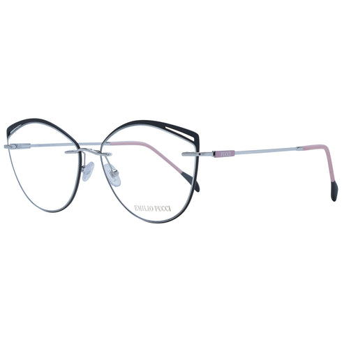 EMILIO PUCCIEmilio Pucci EP5194 56005 Women's Cat - Eye Eyeglasses - Black Metal FrameEYEWEAREcecile