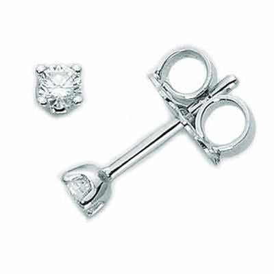 MILUNAMiluna ERD1394_006X Women's 18K White Gold Diamond Stud EarringsJEWELRYEcecile