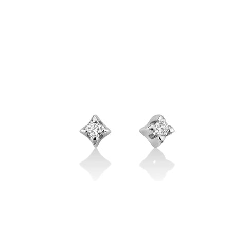 MILUNAMiluna ERD1590_010X Women's 18K White Gold Diamond Stud EarringsJEWELRYEcecile
