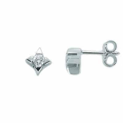 MILUNAMiluna ERD1590_010X Women's 18K White Gold Diamond Stud EarringsJEWELRYEcecile