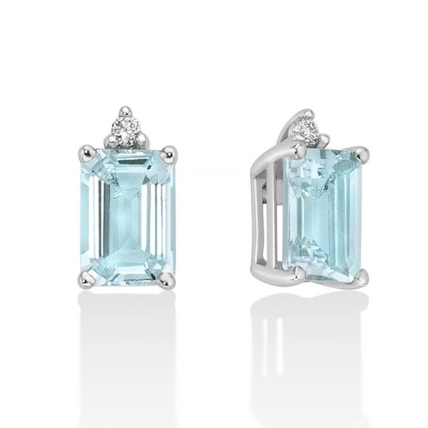 MILUNAMiluna ERD2679 Women's Earrings - White Gold with Gemstone and Diamond AccentsJEWELRYEcecile