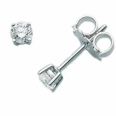 MILUNAMiluna ERD5019_030G7 Women's White Gold Earrings with DiamondsJEWELRYEcecile