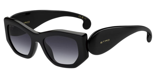 ETROETROPAISLEY Women's Sunglasses - Black Frame, Dark Grey Shaded Gradient LensesEYEWEAREcecile