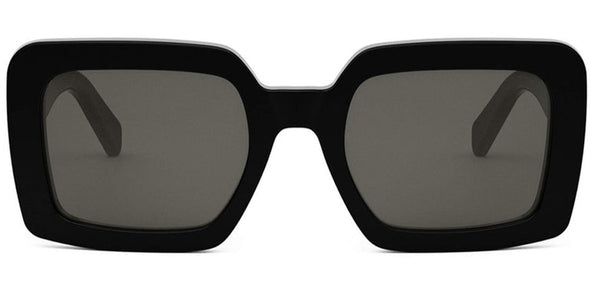 CELINECeline CL40304U Triomphe Square Sunglasses – 56 mm Oversized Acetate FrameEYEWEAREcecile