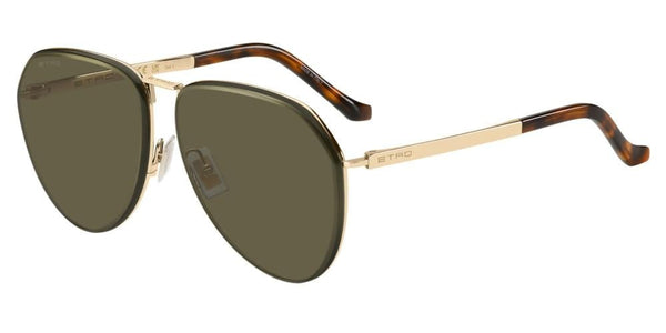 ETROETRO 0033/S Unisex Sunglasses - Rose Gold Frame, Green LensesEYEWEAREcecile