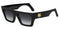 ETROETRO 0049/G/S Unisex Sunglasses - Black Frame, Dark Grey Shaded Gradient LensesEYEWEAREcecile