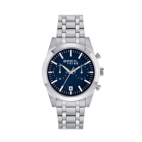 BREILBreil Tribe EW0735 Rank Chronograph – Blue Dial, 40mm Steel BraceletWATCHESEcecile