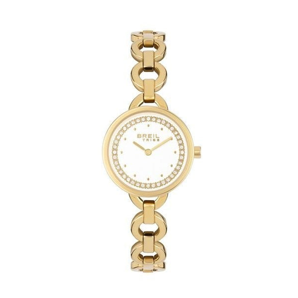 BREILBreil Anouk EW0743 Women's Watch – 25mm Gold - Tone Stainless Steel, White Dial with Crystal Accents, 5 ATM Water ResistantWATCHESEcecile
