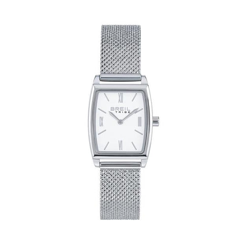 BREILBreil Althea EW0745 Women's Watch – 22x22.5mm Stainless Steel, White Dial, Mesh Bracelet, 3 ATM Water ResistantWATCHESEcecile