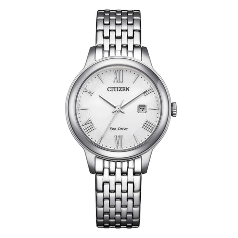 CITIZENCitizen EW2621 - 59A Eco - Drive Women's Watch - White DialWATCHESEcecile