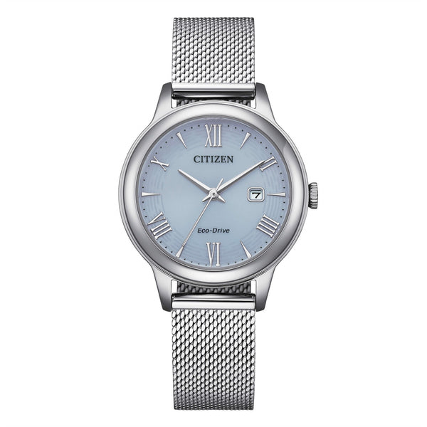 CITIZENCitizen EW2621 - 75L Eco - Drive Women's Watch - Light Blue DialWATCHESEcecile