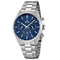 FESTINAFestina F16820/2 Timeless Chronograph Men's Watch – Stainless Steel, Blue Dial, 44mmWATCHESEcecile