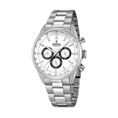 FESTINAFestina F16820/Q Men's Chronograph Watch – Stainless Steel, 44mm, 5ATMWATCHESEcecile