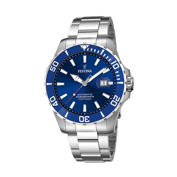 FESTINAFestina F20531/3 Automatic Diver Watch – 44mm, Sapphire Crystal, 200m WWATCHESEcecile