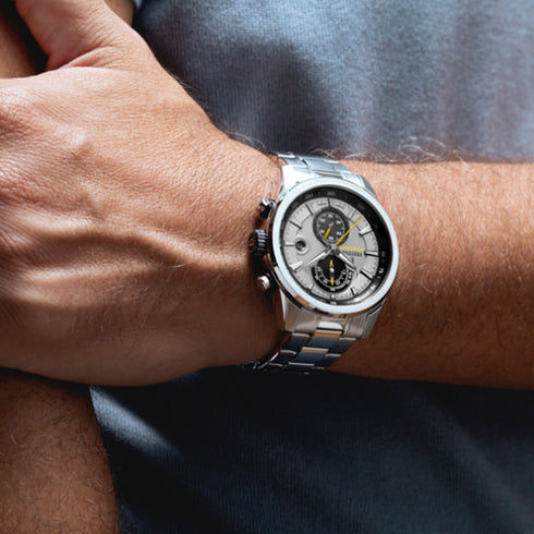 FESTINAFestina F20694/4 Timeless Chronograph Men's Watch – 44mm Stainless Steel, Grey DialWATCHESEcecile