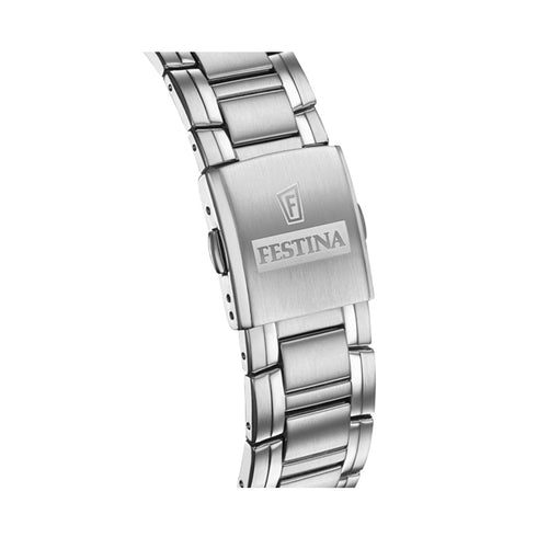FESTINAFestina F20704/4 Timeless Chronograph – Blue Dial, 45mm Stainless SteelWATCHESEcecile