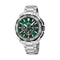 FESTINAFestina Chrono Bike F20724/3 Men's Watch - Green Dial, Stainless Steel BraceletWATCHESEcecile