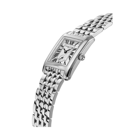 FREDERIQUE CONSTANTFrederique Constant Classics Carrée FC - 235S2C6B Watch – Silver Dial, Stainless Steel BraceletWATCHESEcecile