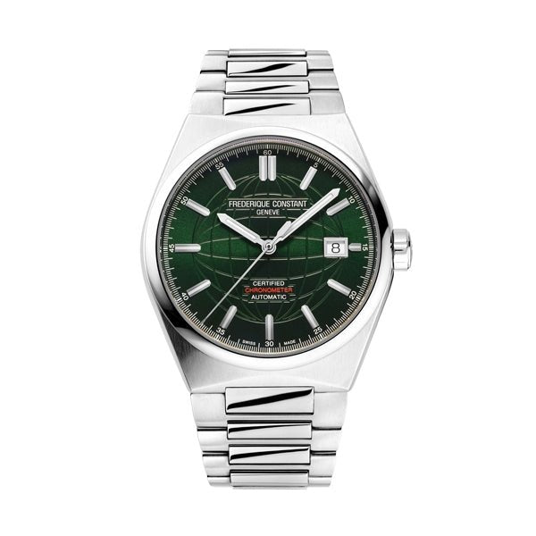 FREDERIQUE CONSTANTFrederique Constant Highlife Automatic COSC FC - 303G3NH6B - 39mm Stainless Steel, Green DialWATCHESEcecile