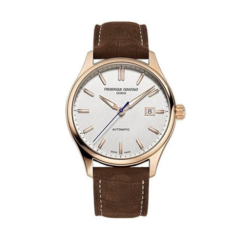 FREDERIQUE CONSTANTFrederique Constant FC - 303V5B4 Men's Automatic Watch - Rose Gold - Plated Case, Brown Leather StrapWATCHESEcecile